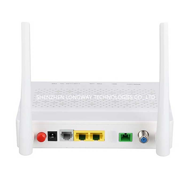 ECOM AP32123GDER 1GE+1FE+WIFI+POTS+CATV XPON ONU