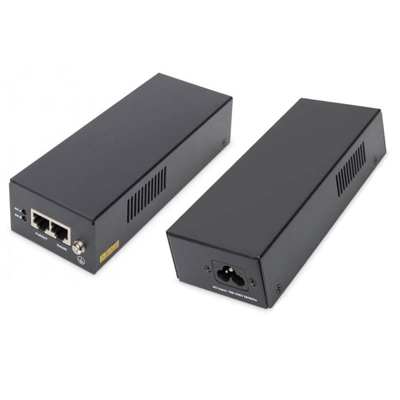 ECOM-95109 Gigabit Ethernet PoE++ Injector, 85W